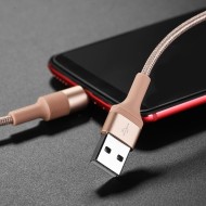 CÂBLE USB VERS USB-C BOROFONE BX21 - 1,0 M - 3A(15W) - OR