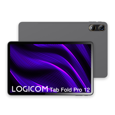 TABLETTE LOGICOM TAB FOLD PRO 12 - ANDROID 15 - 12" - 6 GO / 128 GO - 7 000 MAH
