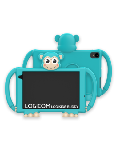 TABLETTE ENFANT LOGIKIDS BUDDY - ANDROID 15 - 8" - 4 GO / 64 GO - 5 000 MAH