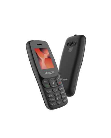 TÉLÉPHONE MOBILE LOGICOM POSH 405 - 4G - 1,77" - 48 Mo / 128 Mo - 1 000 MAH - NOIR