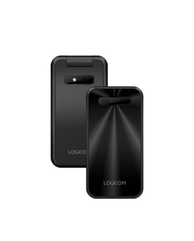 TÉLÉPHONE MOBILE LOGICOM FLEEP 460 - 4G - 1,77" - 48 Mo / 128 Mo - 1 000 MAH - NOIR