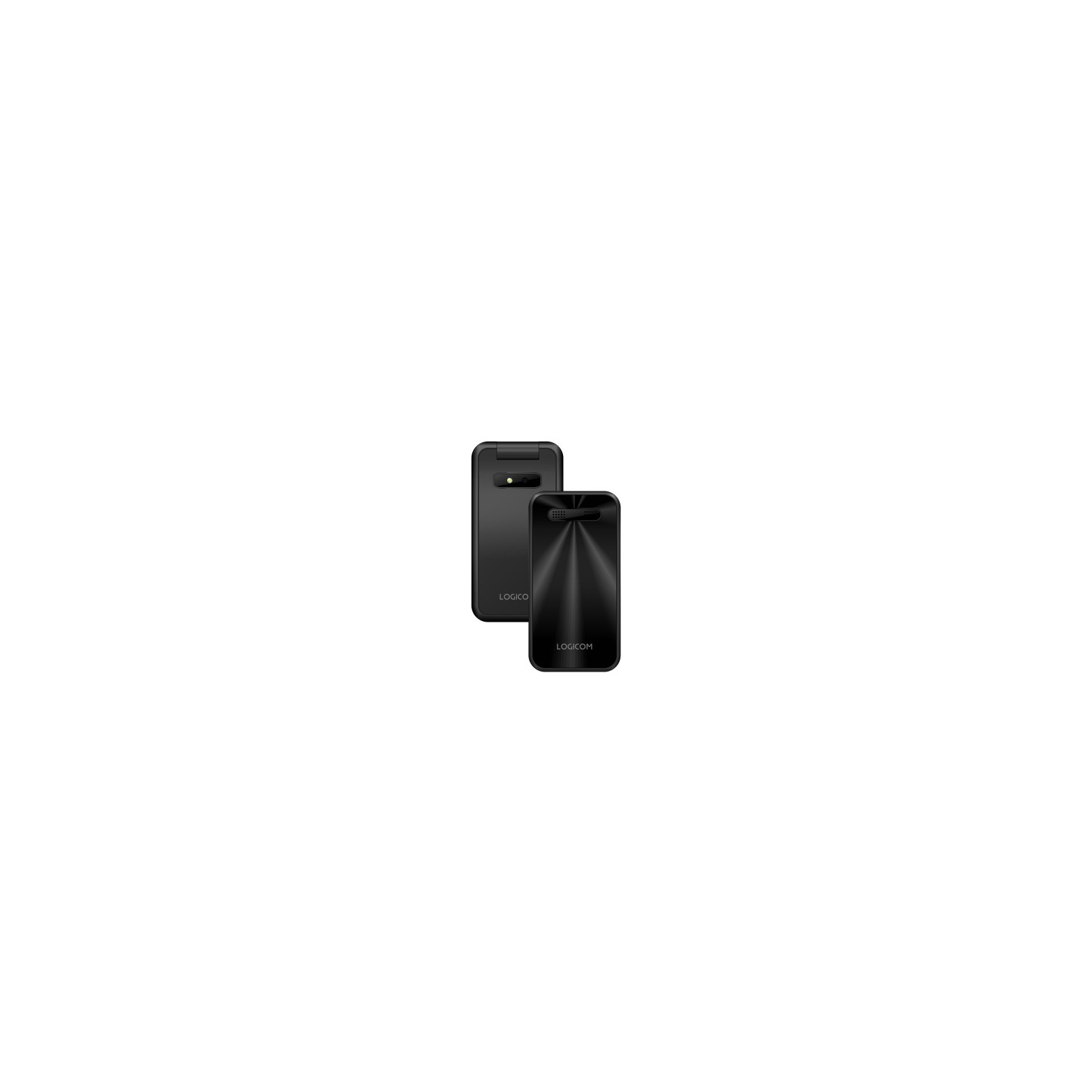 TÉLÉPHONE MOBILE LOGICOM FLEEP 460 - 4G - 1,77" - 48 Mo / 128 Mo - 1 000 MAH - NOIR