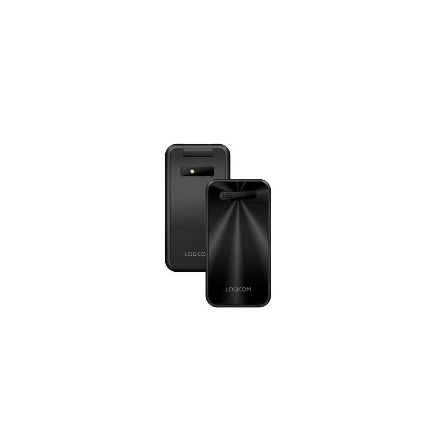 TÉLÉPHONE MOBILE LOGICOM FLEEP 460 - 4G - 1,77" - 48 Mo / 128 Mo - 1 000 MAH - NOIR