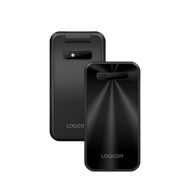 TÉLÉPHONE MOBILE LOGICOM FLEEP 460 - 4G - 1,77" - 48 Mo / 128 Mo - 1 000 MAH - NOIR