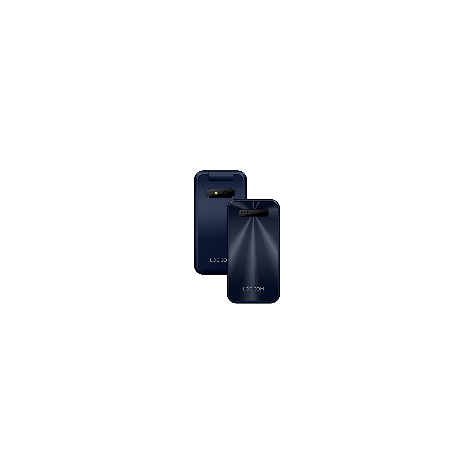 TÉLÉPHONE MOBILE LOGICOM FLEEP 460 - 4G - 1,77" - 48 Mo / 128 Mo - 1 000 MAH - BLEU