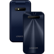 TÉLÉPHONE MOBILE LOGICOM FLEEP 460 - 4G - 1,77" - 48 Mo / 128 Mo - 1 000 MAH - BLEU