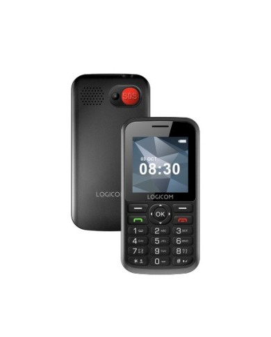 TÉLÉPHONE MOBILE LOGICOM POSH S85 - 4G - 1,77" - 48 Mo / 128 Mo - 1 400 MAH - NOIR