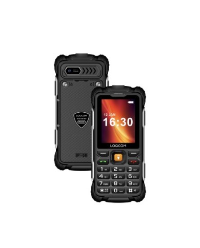 TÉLÉPHONE MOBILE LOGICOM XTREM 60 - 2,4" - 64 Mo / 128 Mo - 2 100 MAH - NOIR