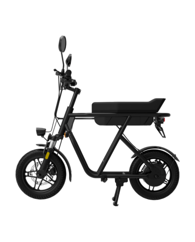 VÉHICULE HOMOLOGUÉ L1E-B LOGICOM WIMOB SCOOT - 350W - AUTONOMIE 40 KM - BATTERIE 36V 13 AH - NOIR