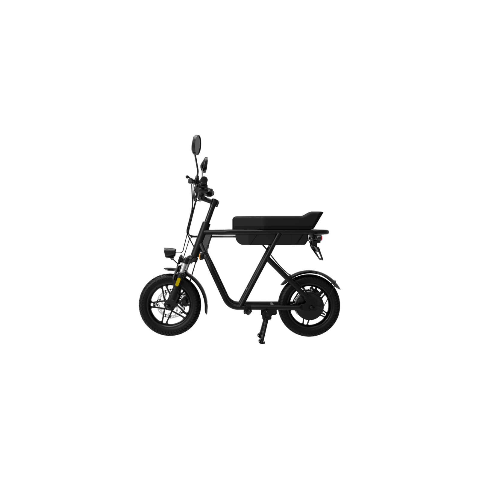 VÉHICULE HOMOLOGUÉ L1E-B LOGICOM WIMOB SCOOT - 350W - AUTONOMIE 40 KM - BATTERIE 36V 13 AH - NOIR