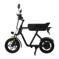 VÉHICULE HOMOLOGUÉ L1E-B LOGICOM WIMOB SCOOT - 350W - AUTONOMIE 40 KM - BATTERIE 36V 13 AH - NOIR