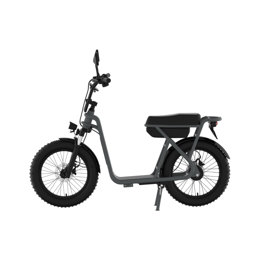 VÉHICULE ÉLECTRIQUE LOGICOM WIMOB PLUS - 250W - AUTONOMIE 45 KM - BATTERIE 36V 14 AH - GRIS
