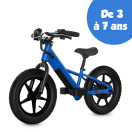 DRAISIENNE ÉLECTRIQUE ENFANT LOGICOM WIKIDS - 100W - AUTONOMIE 5 KM - BATTERIE 18,5V 2,6 AH - BLEU