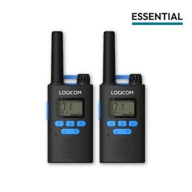 TALKIE-WALKIE LOGICOM ESSENTIAL - PORTÉE 10 KM - BATTERIE LITHIUM 1000 MAH
