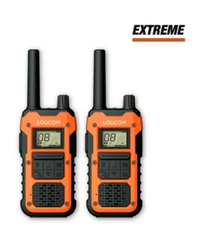 TALKIE-WALKIE LOGICOM EXTREME - PORTÉE 10 KM - BATTERIE 2000 MAH