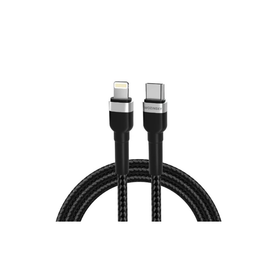 CÂBLE USB-C VERS LIGHTNING PD 30W - 2 MÈTRES - NOIR