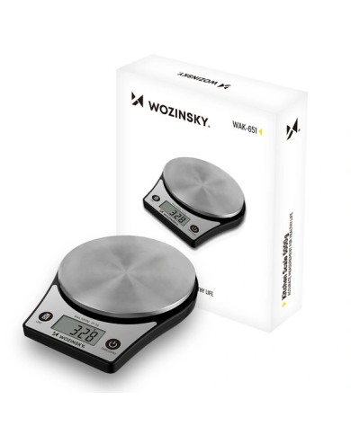BALANCE DE CUISINE DIGITALE WOZINSKY WAK-651 - NOIR
