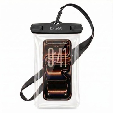 POCHETTE ÉTANCHE UNIVERSELLE TECH-PROTECT UWC7 JUSQU'À 6,9" - NOIR