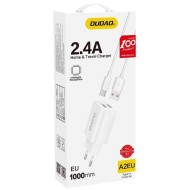 Chargeur DUDAO A2EU 12W 2 Ports USB-A + Câble USB-C | Grossiste B2B
