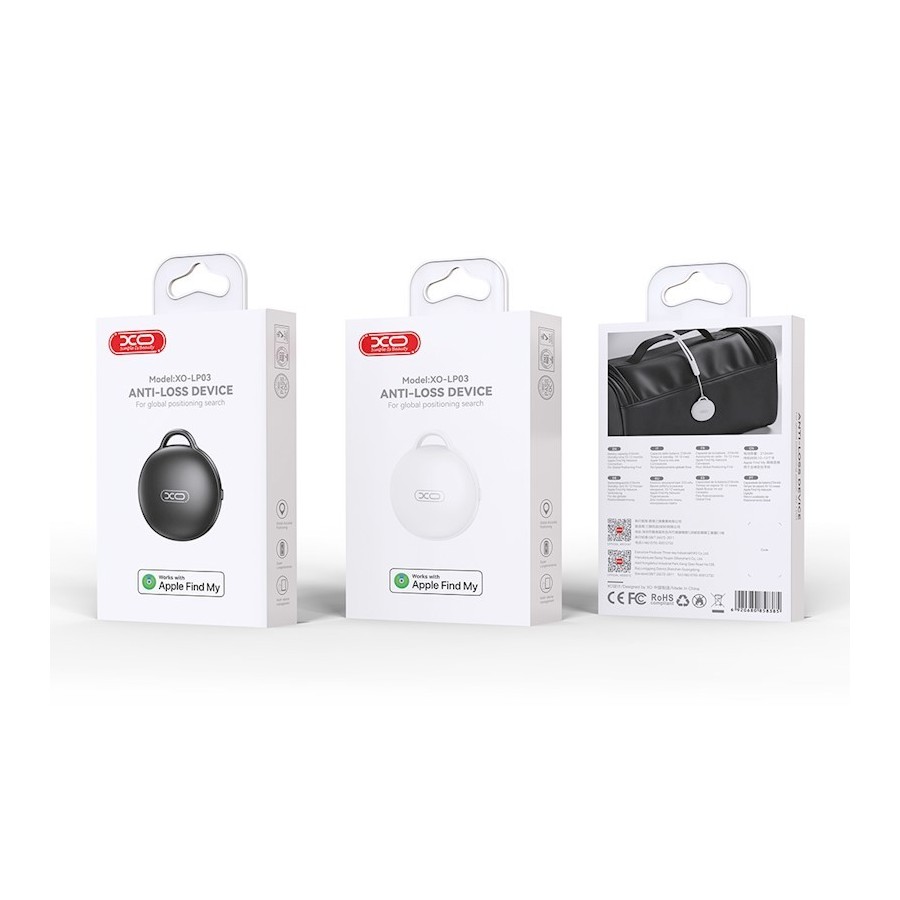BALISE DE LOCALISATION ANTIPERTE BLUETOOTH XO-LP03 - BLANC