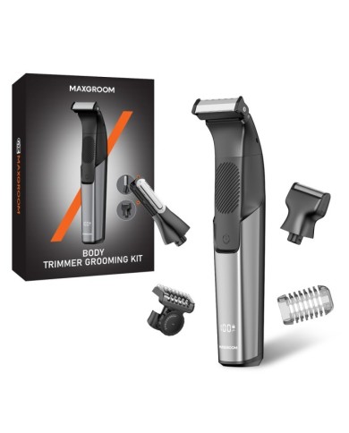 TONDEUSE MULTIFONCTION MAXGROOM JK-319 TETES INTERCHANGEABLES NOIR
