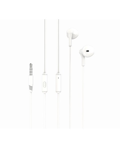 ÉCOUTEURS FILAIRES JACK 3,5 MM XO-EP39 - BLANC