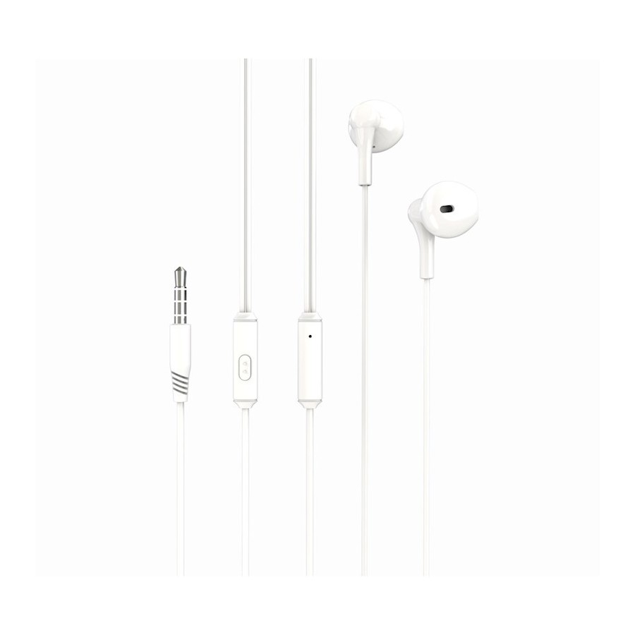 ÉCOUTEURS FILAIRES JACK 3,5 MM XO-EP39 - BLANC