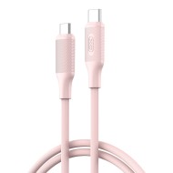 CÂBLE USB-C VERS USB-C PD XO-NB-Q265B (1,0 M - 60W) - ROSE