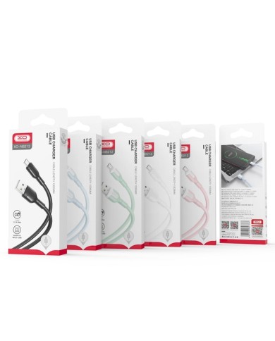 CÂBLE USB VERS MICRO-USB XO-NB212 (1,0 M - 2,1A) - BLEU