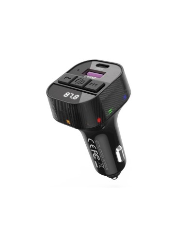 TRANSMETTEUR FM BLUETOOTH & CHARGEUR ALLUME-CIGARE XO-BCC17 (30W) - NOIR
