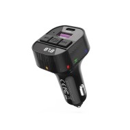 TRANSMETTEUR FM BLUETOOTH & CHARGEUR ALLUME-CIGARE XO-BCC17 (30W) - NOIR