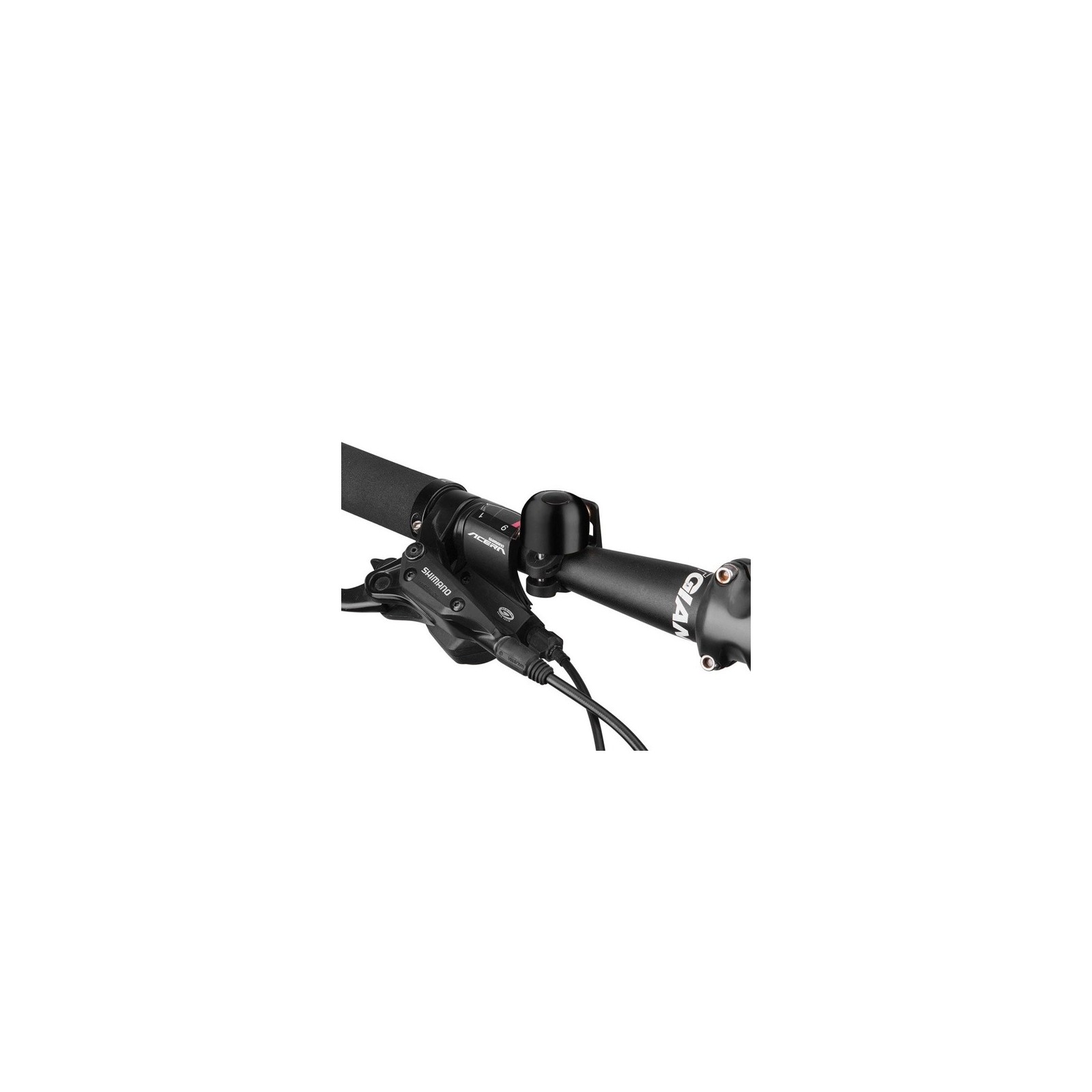 SONNETTE ELECTRONIQUE POUR VELO PUISSANTE 120 DB NOIRE