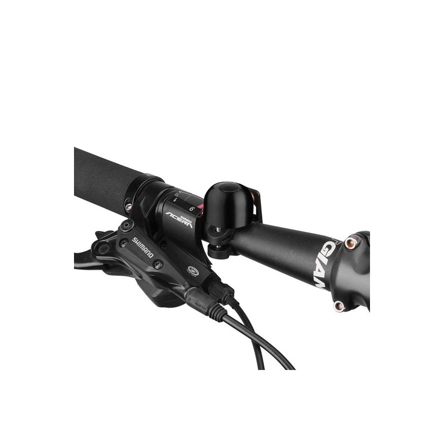 SONNETTE ELECTRONIQUE POUR VELO PUISSANTE 120 DB NOIRE