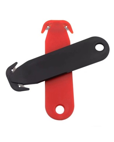 CUTTER COUTEAU OUVRE-BOÎTE UNIVERSEL MULTI-USAGE NOIR