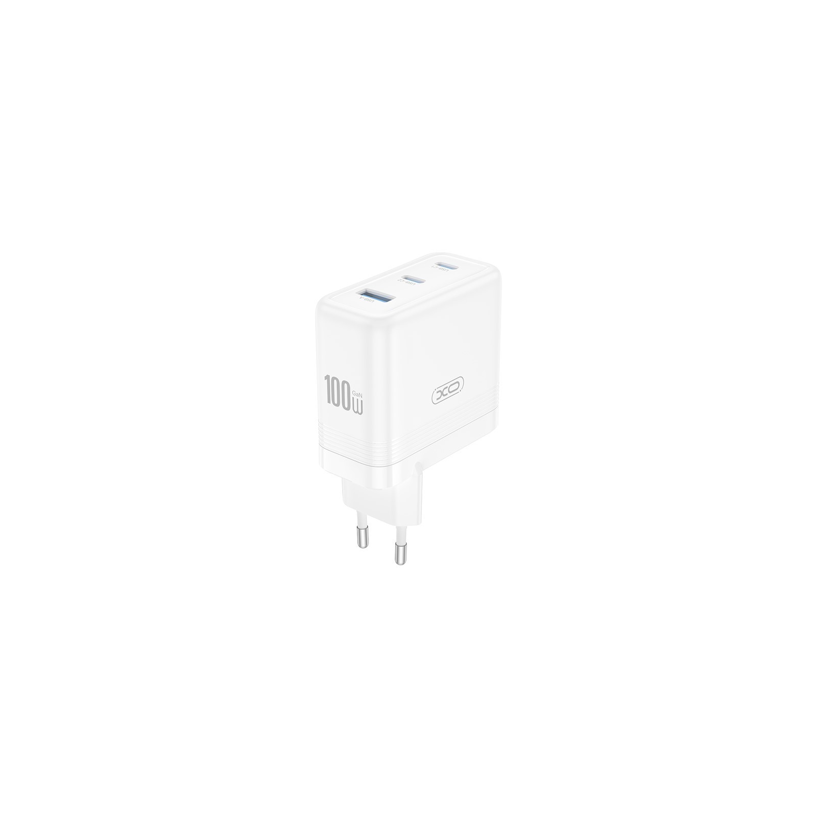 CHARGEUR MURAL RAPIDE XO-CE35 (PD 100W, 3 PORTS) - BLANC