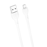 CÂBLE DE CHARGE & DATA USB VERS MICRO-USB XO-NB200 (1M, 2.1A) - BLANC