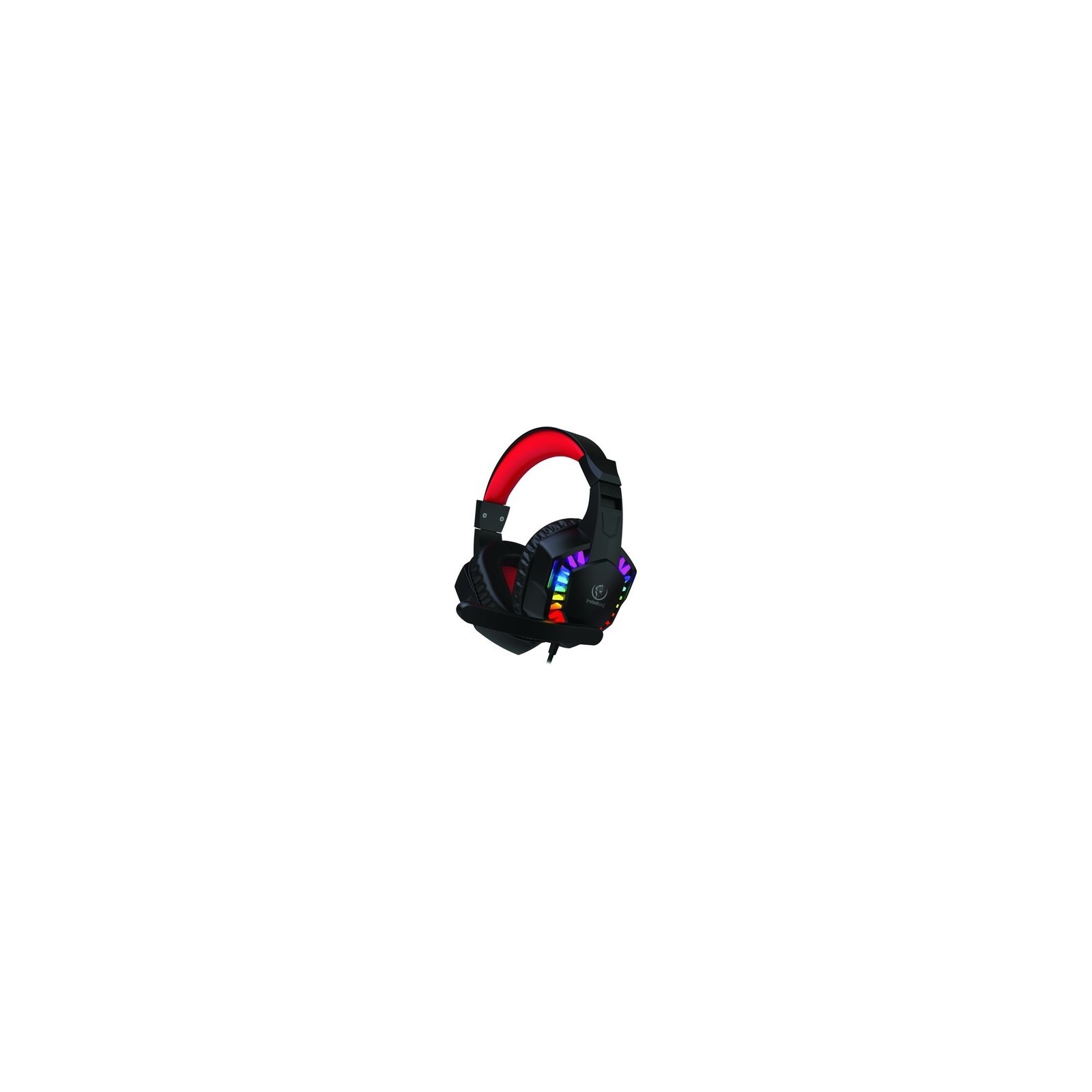 CASQUE AUDIO STÉRÉO AVEC MICROPHONE REBELTEC SHARK - NOIR