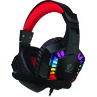 CASQUE AUDIO STÉRÉO AVEC MICROPHONE REBELTEC SHARK - NOIR