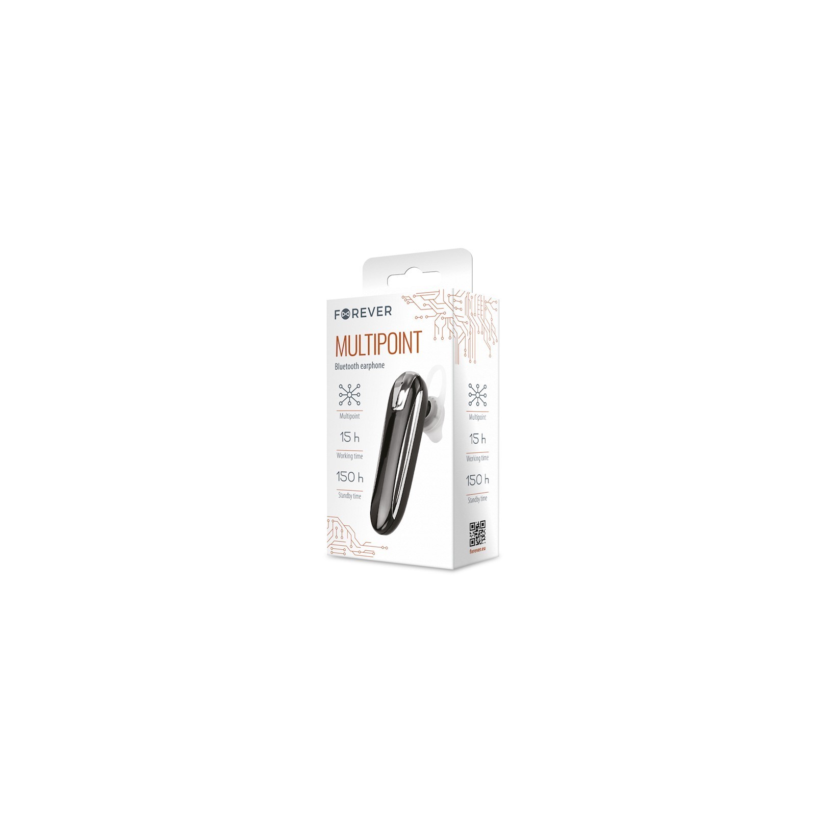 ÉCOUTEURS BLUETOOTH TWS FOREVER FBE-01 - NOIR