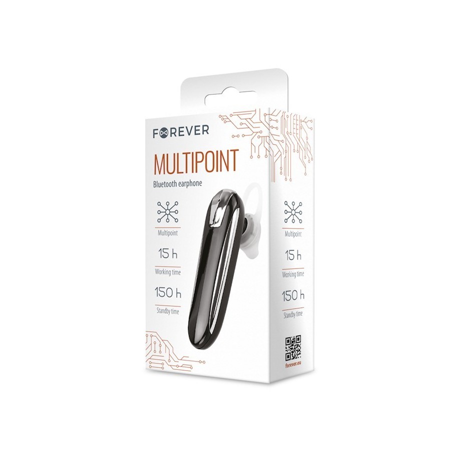 ÉCOUTEURS BLUETOOTH TWS FOREVER FBE-01 - NOIR