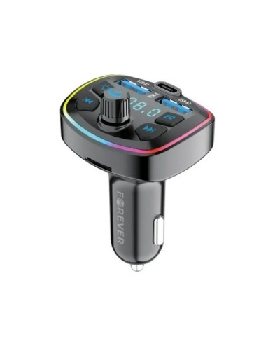 TRANSMETTEUR FM BLUETOOTH FOREVER (1x USB-C PD & 2x USB)