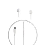 ÉCOUTEURS FILAIRES NUMÉRIQUES USB-C DEVIA KINTONE A3 - BLANC