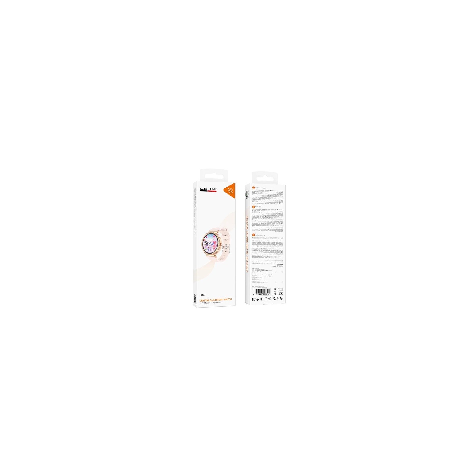 SMARTWATCH BOROFONE BD17 CALL - OR