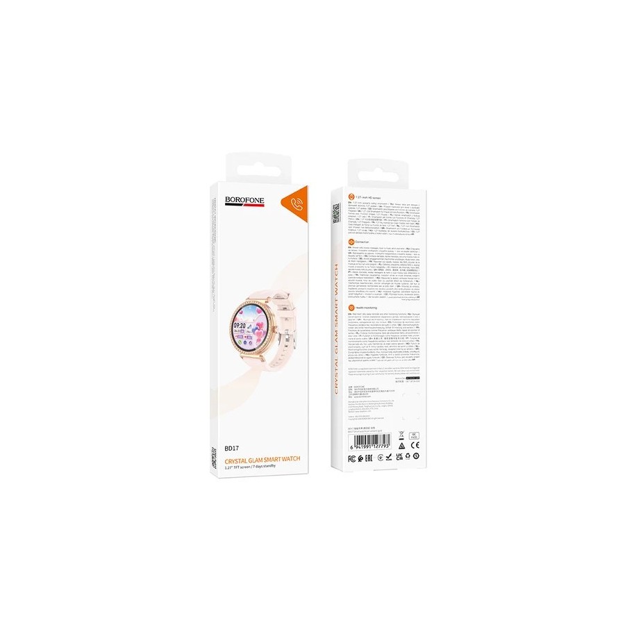 SMARTWATCH BOROFONE BD17 CALL - OR
