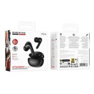 ÉCOUTEURS BLUETOOTH TWS ANC+ENC BOROFONE FQ16 STAR - NOIR