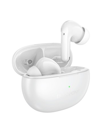 ÉCOUTEURS BLUETOOTH TWS ANC+ENC BOROFONE FQ16 STAR - BLANC