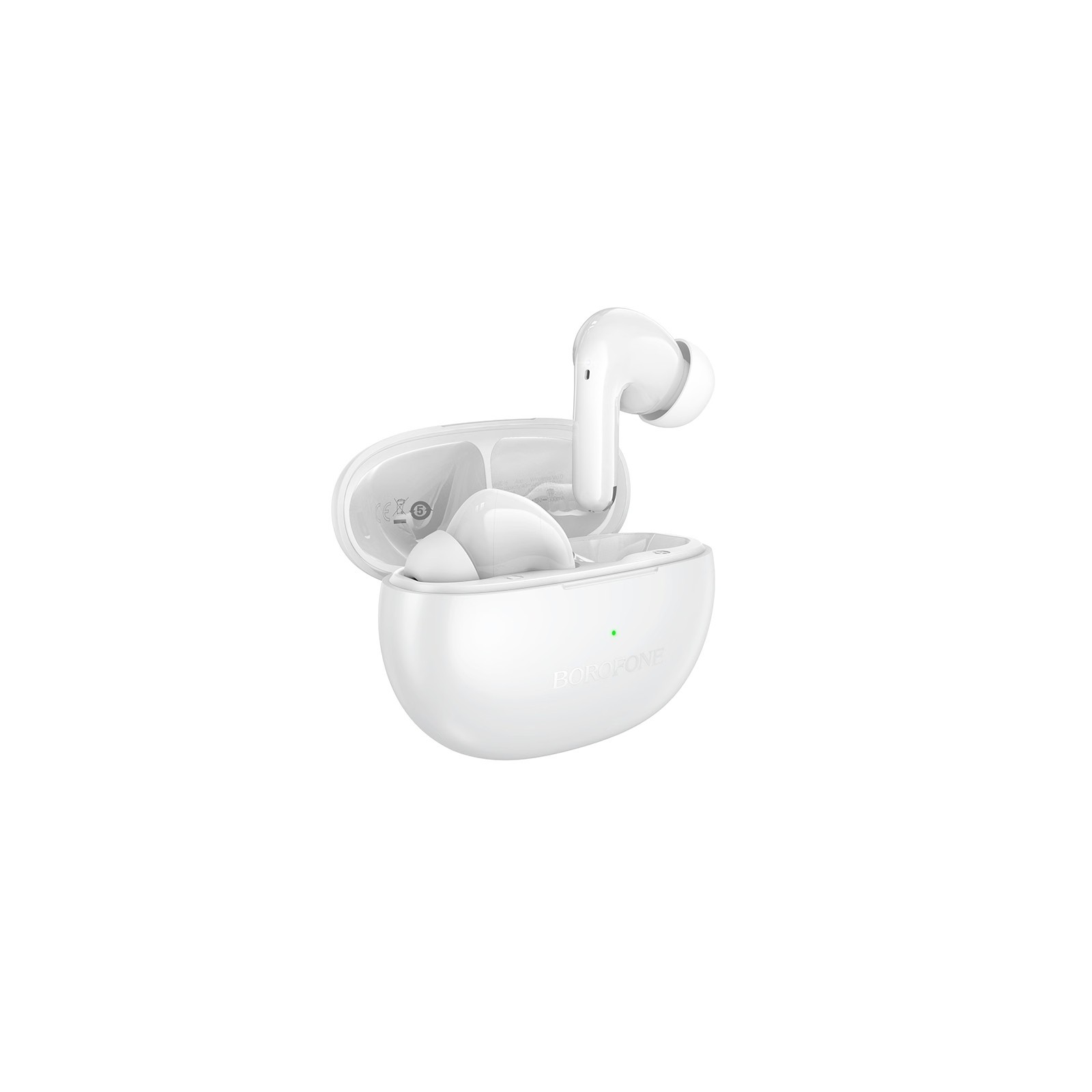 ÉCOUTEURS BLUETOOTH TWS ANC+ENC BOROFONE FQ16 STAR - BLANC