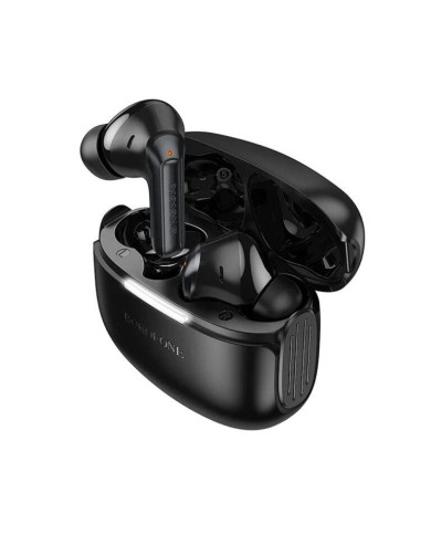 ÉCOUTEURS BLUETOOTH TWS ANC BOROFONE FQ9 PLUS PEACEFUL - NOIR