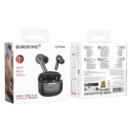 ÉCOUTEURS BLUETOOTH TWS ANC BOROFONE FQ9 PLUS PEACEFUL - NOIR