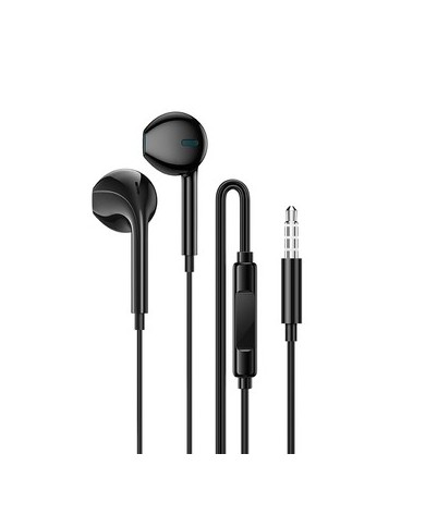 ÉCOUTEURS FILAIRES AVEC MICROPHONE BOROFONE BM100  - NOIR